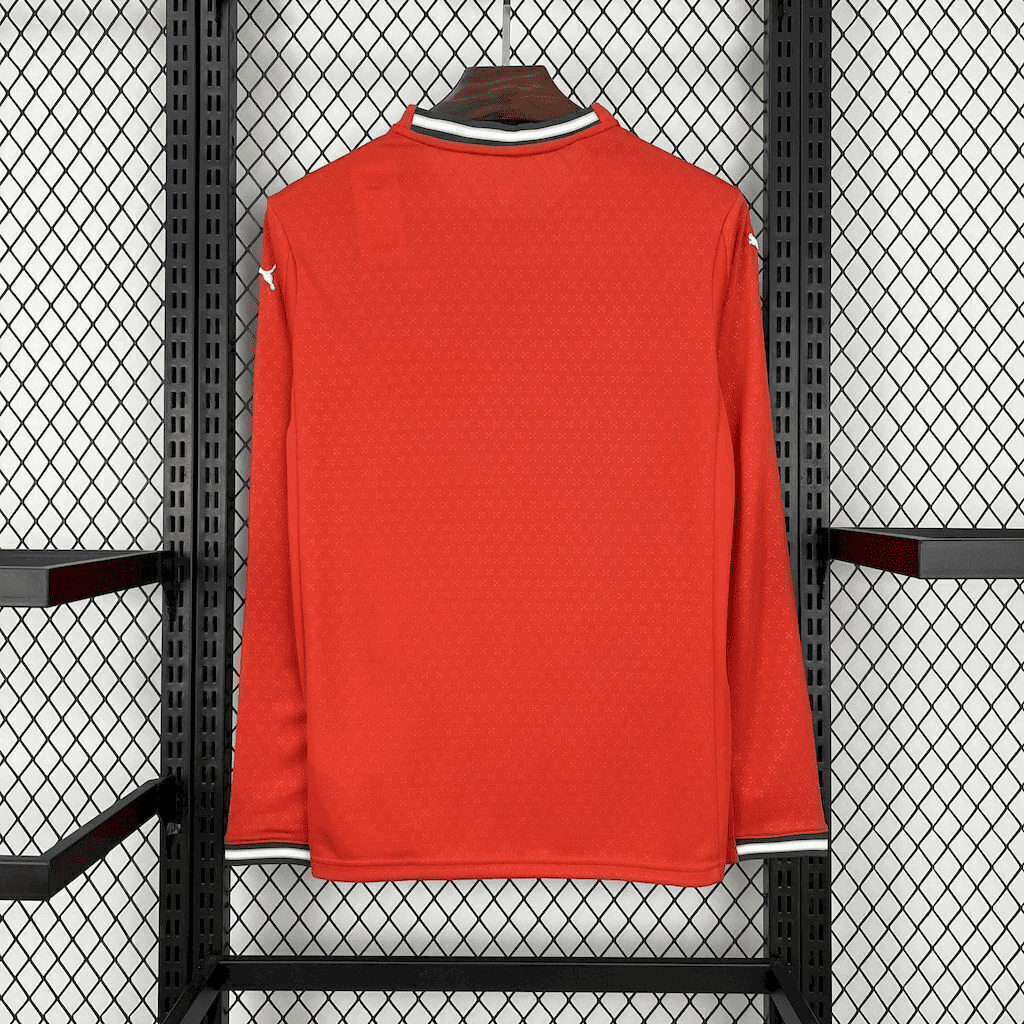 Camisa Portugal Manga Longa 2025 Home — Torcedor