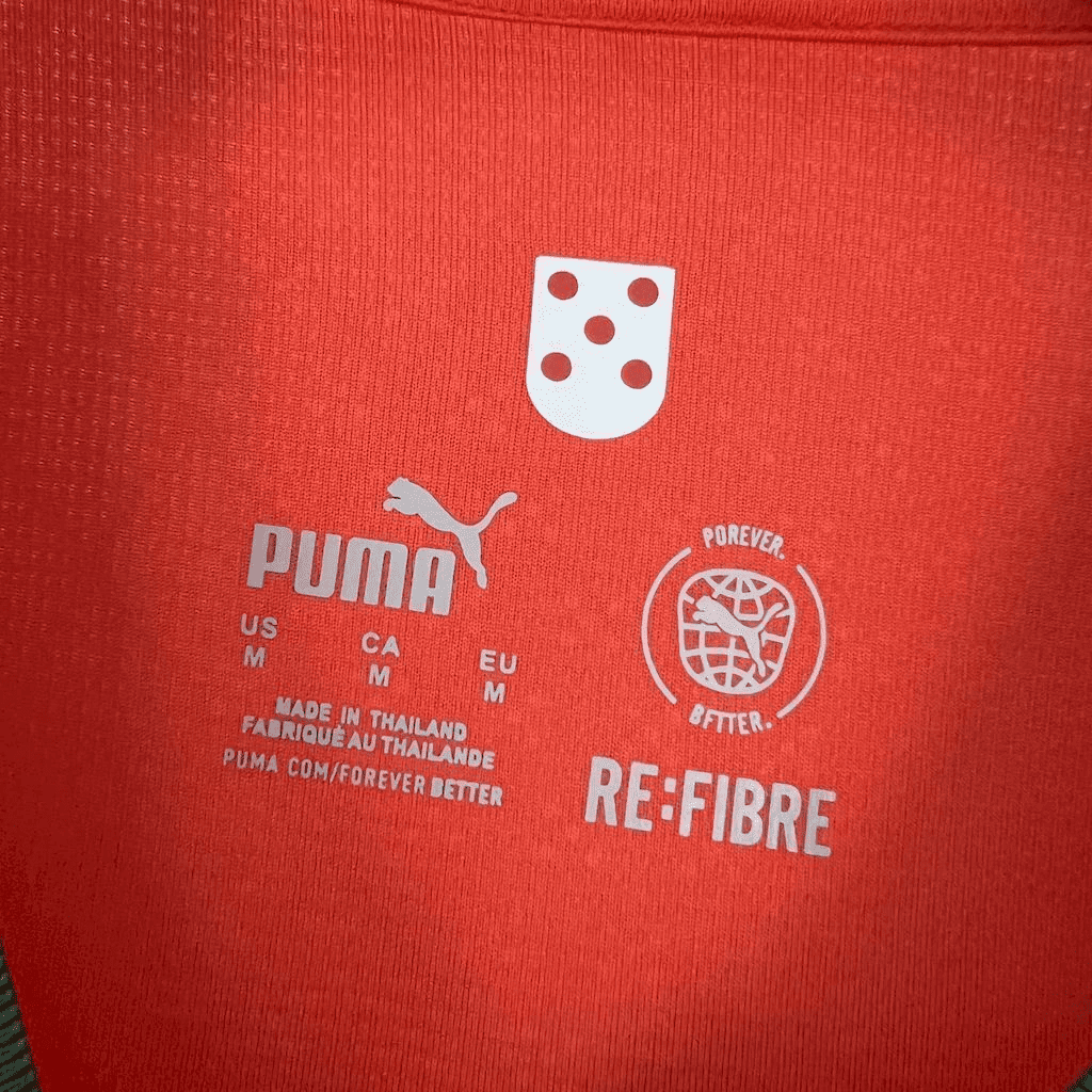 Camisa Portugal Manga Longa 2025 Home — Torcedor