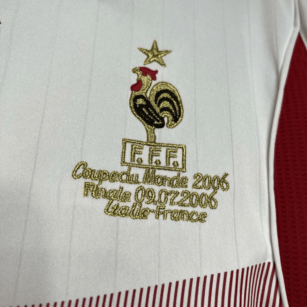 Camisa França Retrô 2006 Away — Torcedor