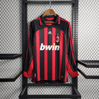 Camisa Milan Manga Longa Retrô 06/07 Home — Torcedor