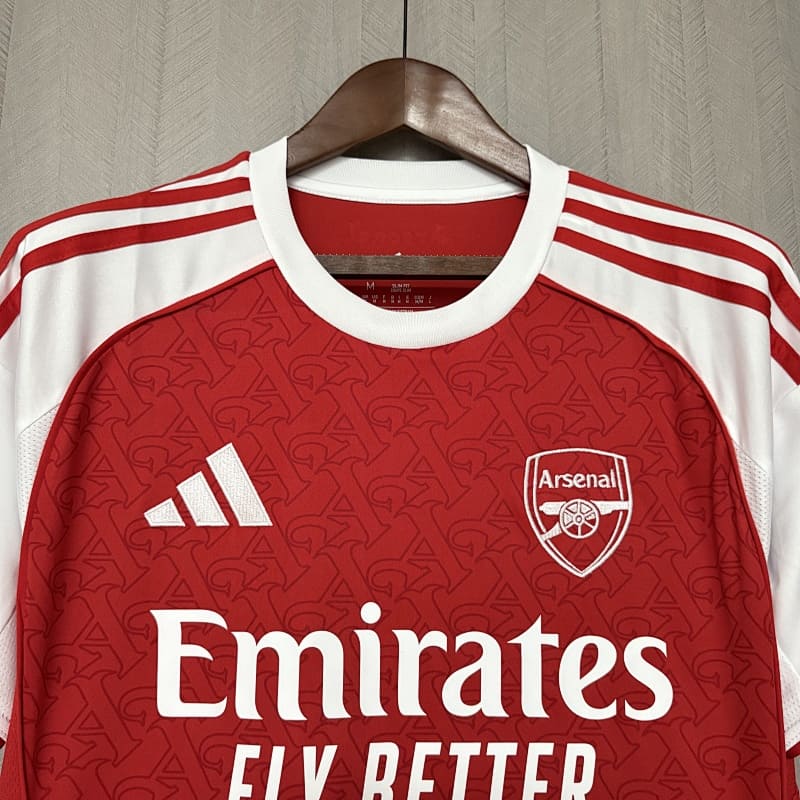 Camisa Arsenal 25/26 Home — Torcedor