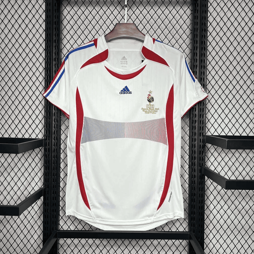 Camisa França Retrô 2006 Away — Torcedor