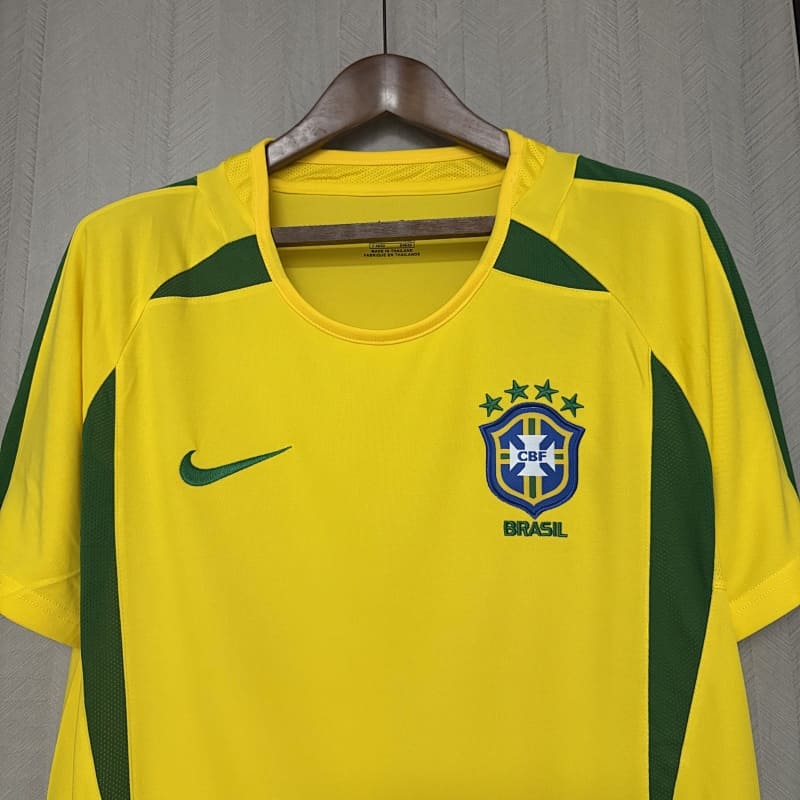 Camisa Brasil Retrô 2002 Home —  Torcedor