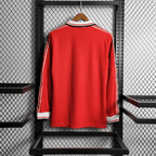 Camisa Manchester United Manga Longa Retrô 98/99 Home — Torcedor