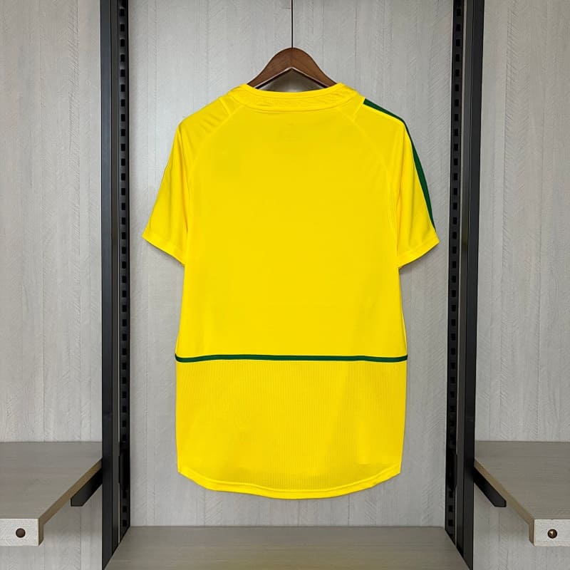 Camisa Brasil Retrô 2002 Home —  Torcedor