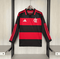 Camisa Flamengo Manga Longa 2026 Home — Torcedor