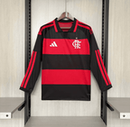 Camisa Flamengo Manga Longa 2026 Home — Torcedor