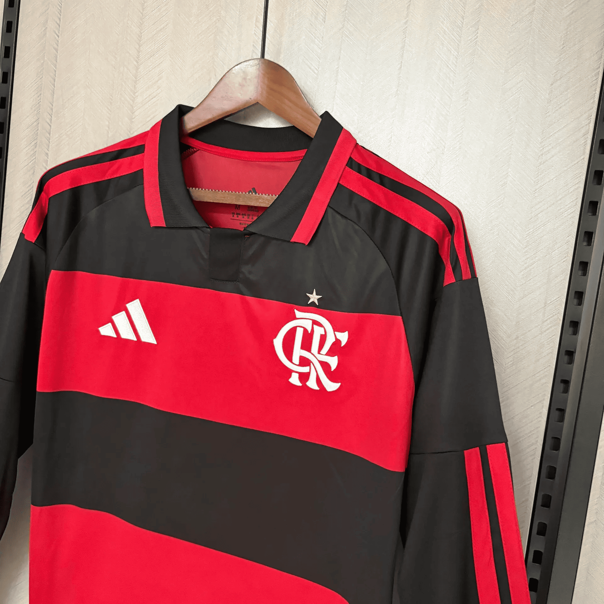 Camisa Flamengo Manga Longa 2026 Home — Torcedor
