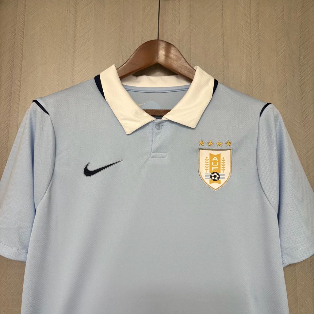 Camisa Uruguai 2026 Home — Torcedor