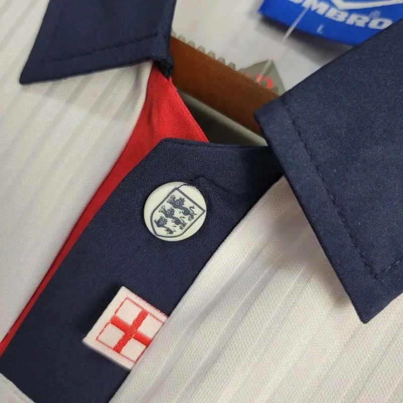Camisa Inglaterra Retrô 1998 Home — Torcedor