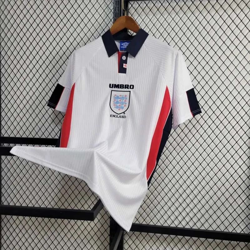 Camisa Inglaterra Retrô 1998 Home — Torcedor