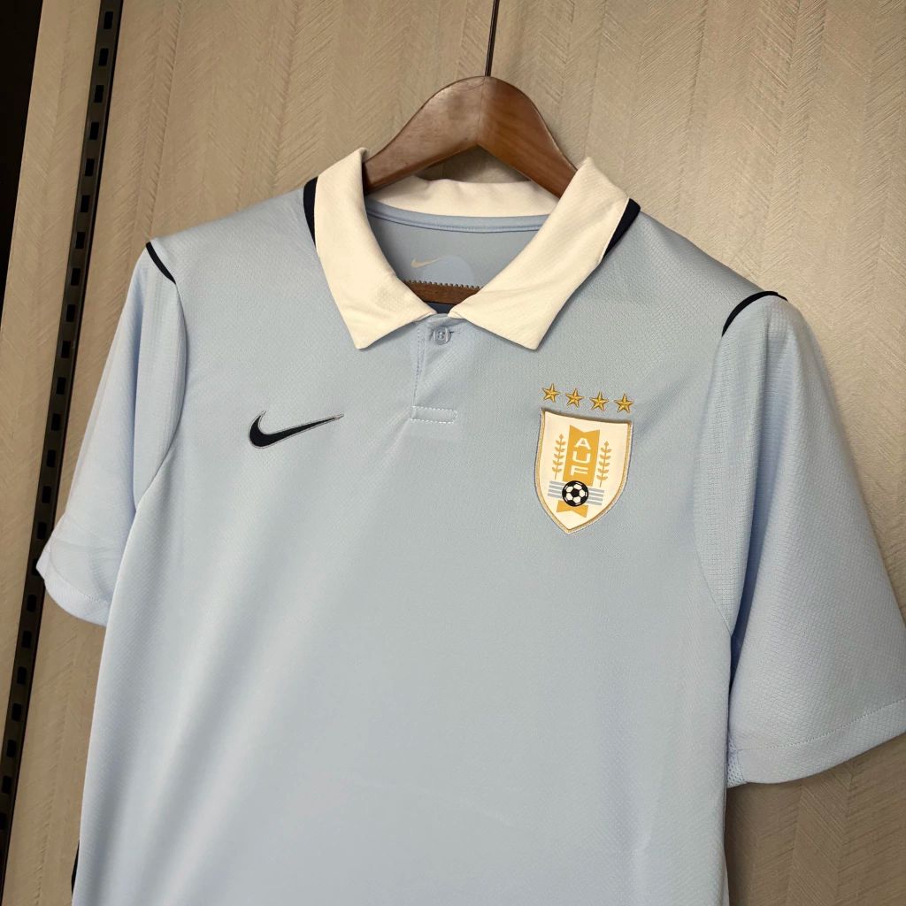 Camisa Uruguai 2026 Home — Torcedor