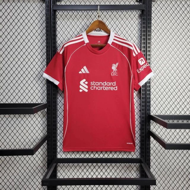 Camisa Liverpool 25/26 Home — Torcedor
