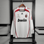 Camisa Milan Manga Longa Retrô 06/07 Away — Torcedor